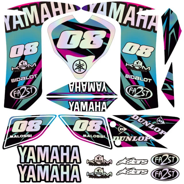 Kit pegatinas Yamaha Jog R/RR holografico
