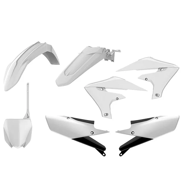 Kit de plásticos Yamaha YZ450F 18-22 YZ250F 19-22 Polisport - blanco