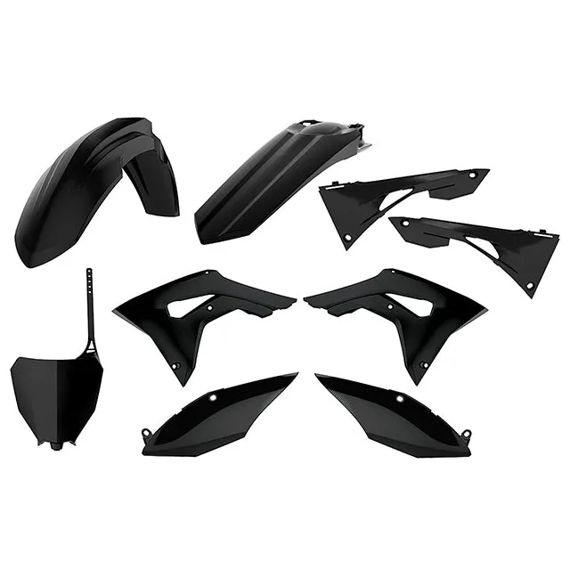 Kit de plásticos Honda CRF450R 17-20 CRF250R 18-21 Polisport - negro