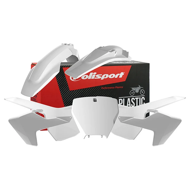 Kit de plásticos TC125/250 FC250/350/451 16-18 Polisport - blanco