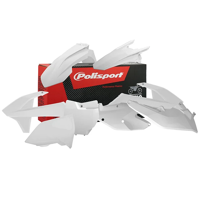 Kit de plásticos SX125/150 SX-F250/350/450 XC-F250/350/450 16-18 Polisport - blanco