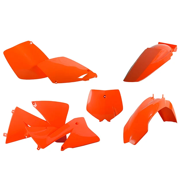 Kit de plásticos KTM EXC/EXC-F 01-02 Polisport - naranja KTM