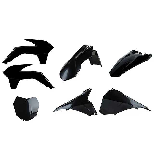 Kit de plásticos KTM EXC/EXC-F 14-16 Polisport - negro