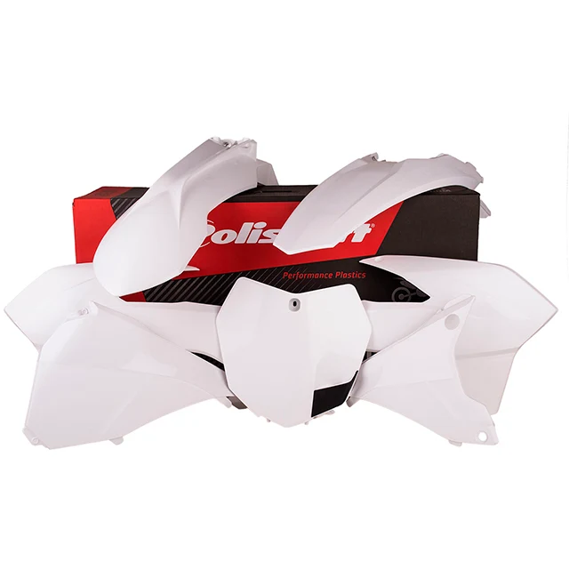 Kit de plásticos KTM EXC/EXC-F 14-16 Polisport - blanco