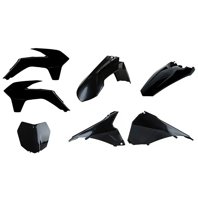 Kit de plásticos KTM SX/SX-F/XC 13-15 Polisport - negro