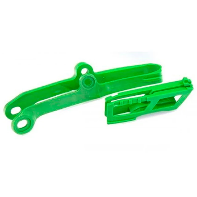 Kit Guia y Patín de cadena KX450F 09-15 Polisport - verde05