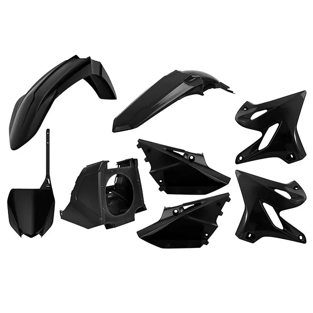 Kit de plásticos YZ125/250 02-21 Polisport - negro