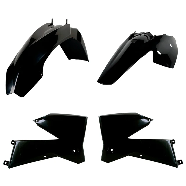 Kit de plásticos KTM EXC/EXC-F 05-07 Polisport - negro