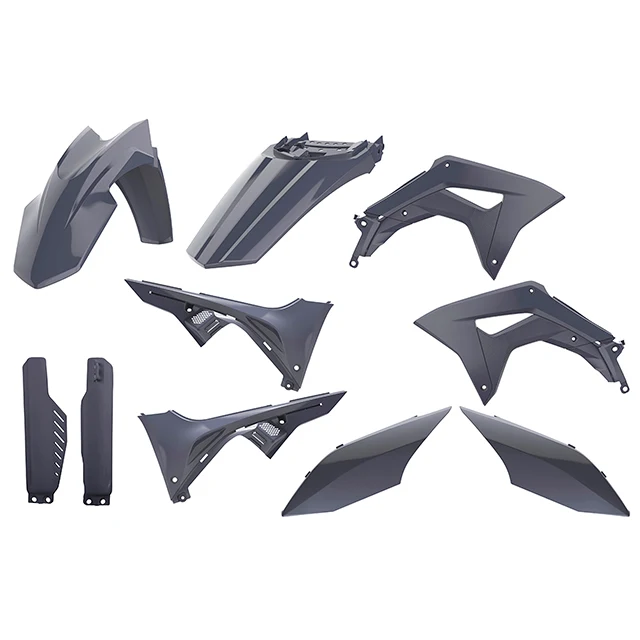 Kit de plásticos Honda CRF150L 17-22 Polisport - nardo grey