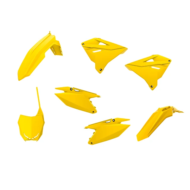 Kit de plásticos Restyling RM125 / RM250 RMZ 19 style 01-08 Polisport - amarillo
