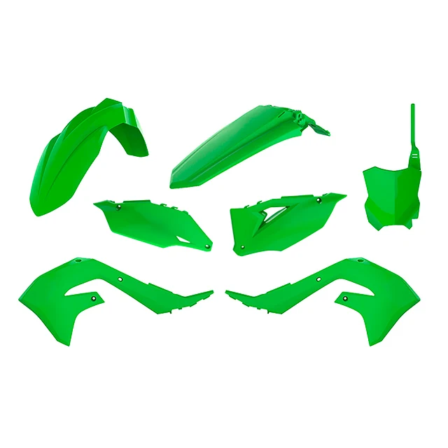 Kit de plásticos KX450F 19-22 Polisport - verde
