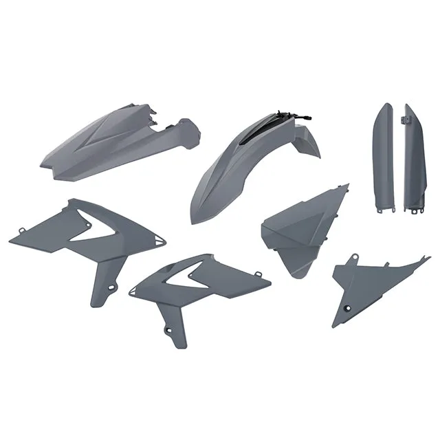 Kit de plásticos Beta RR 250/300 2T 350/400/450 4T 18-18 Polisport - nardo grey