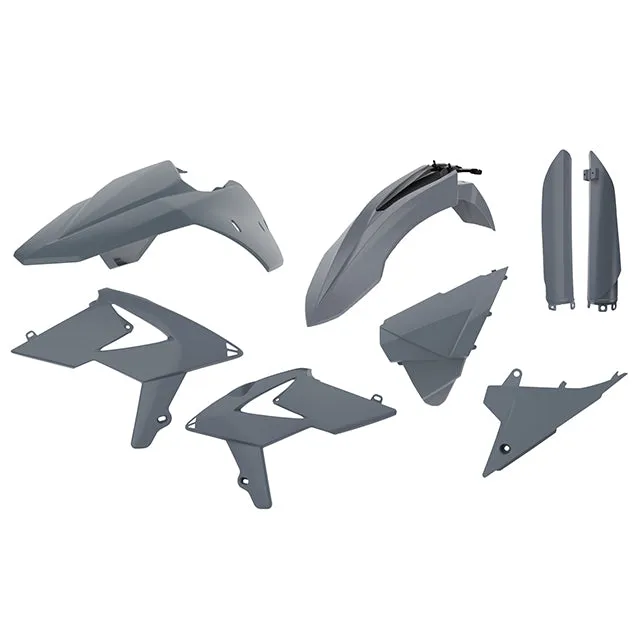 Kit de plásticos Beta RR 250/300 2T 350/400/450 4T 13-17 Polisport - nardo grey