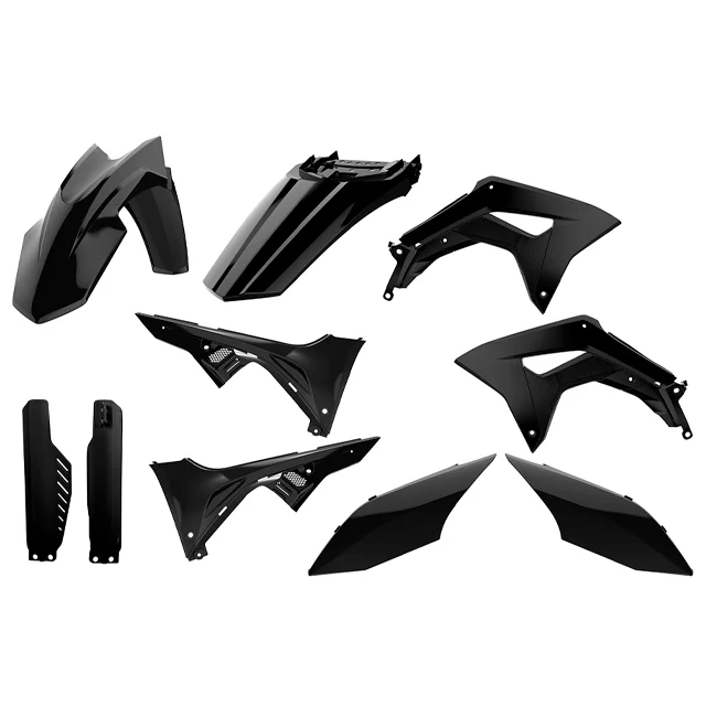 Kit de plásticos Honda CRF150L 17-22 Polisport - negro