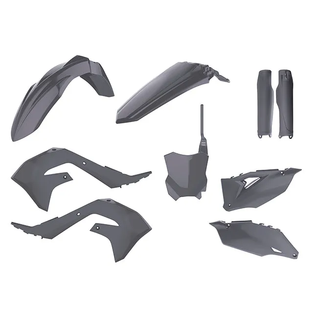 Kit de plásticos KX450F 19-22 Polisport - nardo grey