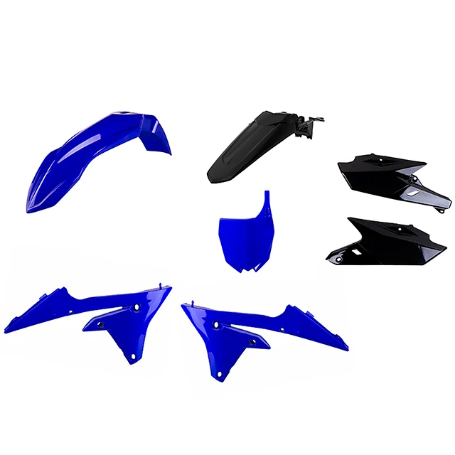 Kit de plásticos Yamaha YZ450F 14-17 YZ250F 14-18 Polisport - negro-azul