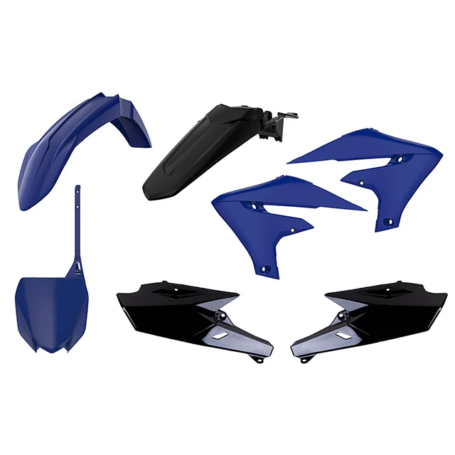 Kit de plásticos Yamaha YZ450F 18-22 YZ250F 19-22 Polisport negro-azul