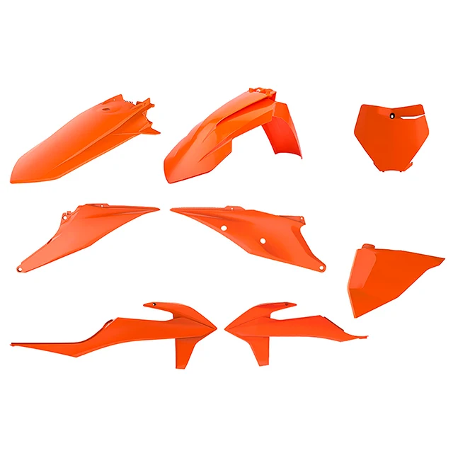 Kit de plásticos SX/SX-F 19-21 Polisport - naranja KTM