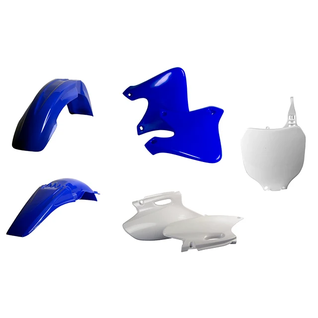 Kit de plásticos YZ450F 01-02 Polisport azul-blanco
