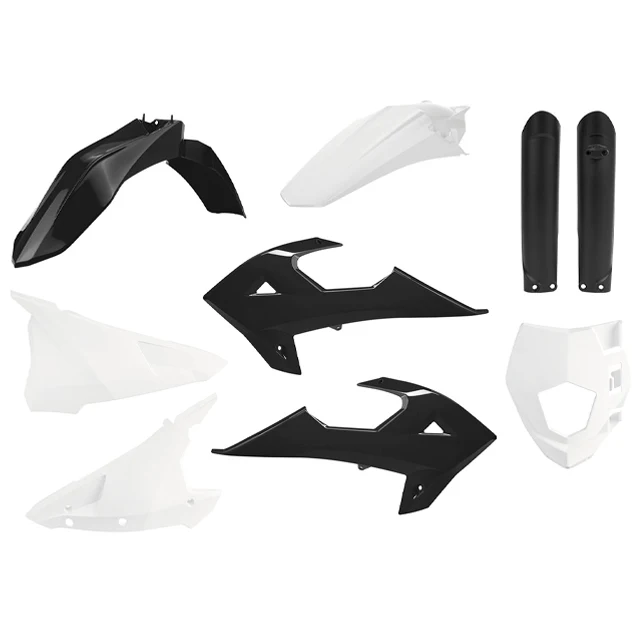 Kit de plásticos Rieju MR 250/300 21-22 GasGas EC/EC-E 18-20 Polisport negro-blanco