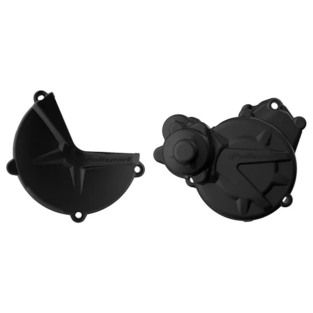 Kit Tapa embrague y encendido EC250/300 17-20 Polisport - negro