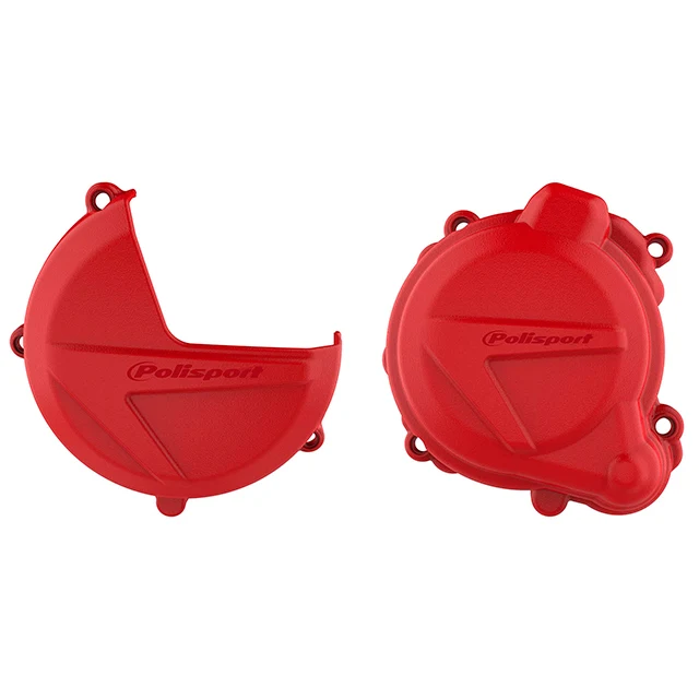 Kit Tapa embrague y encendido Beta Xtrainer 300 16-17 RR250/300 2T 13-17 Polisport - rojo
