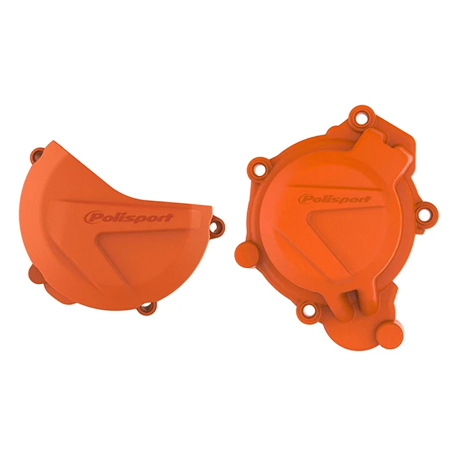 Kit Tapa embrague y encendido KTM SX/XC125/150 HUSQ TC125 16-18 Polisport - naranja