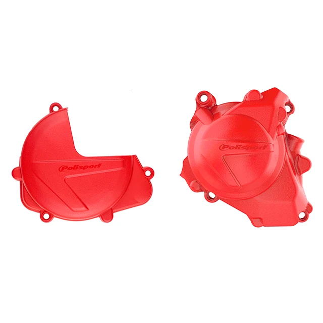 Kit Tapa embrague y encendido CRF450R 17-20 Polisport - rojo