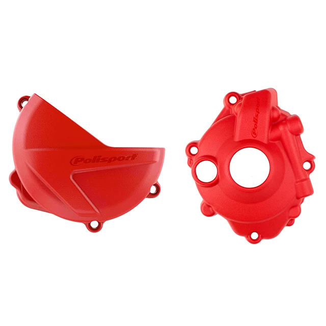 Kit Tapa embrague y encendido CRF250R 18-21 Polisport - rojo