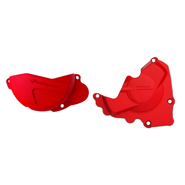 Kit Tapa embrague y encendido CRF250R 13-17 Polisport - rojo