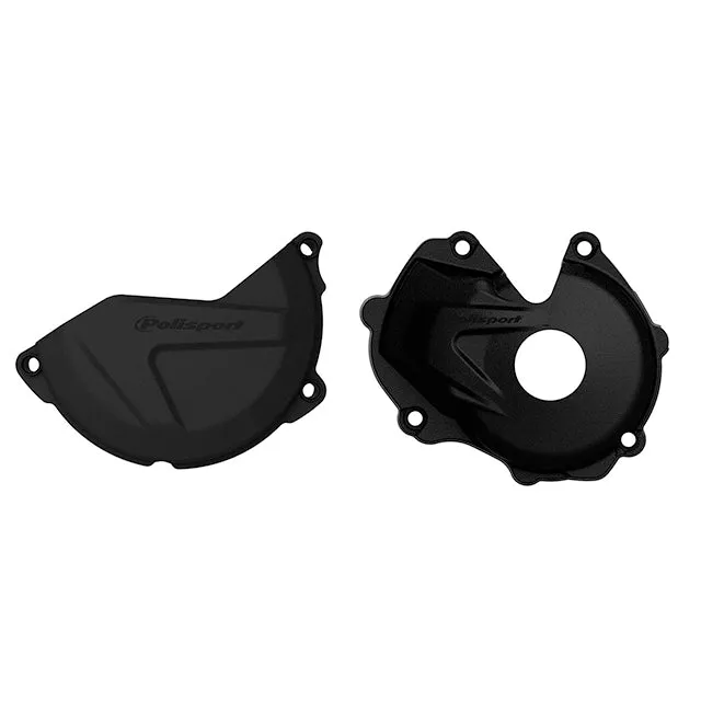 Kit Tapa embrague y encendido KX450F 16-18 Polisport - negro