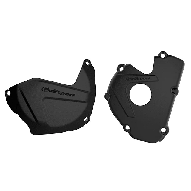 Kit Tapa embrague y encendido KX250F 17-20 Polisport - negro