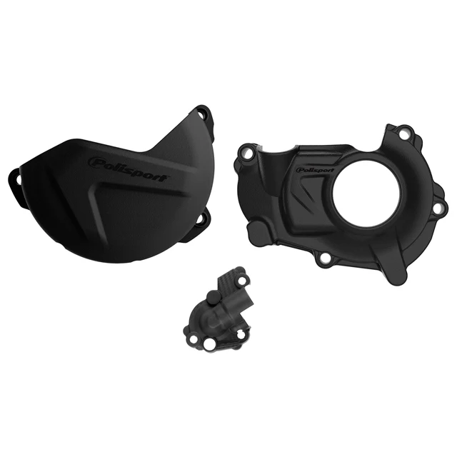 Kit Tapa embrague y encendido YZ450F 18-22 Polisport - negro
