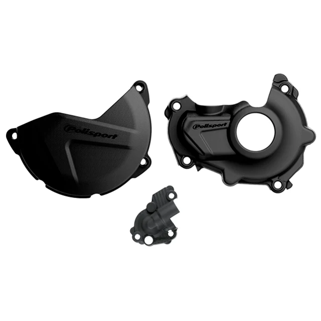 Kit Tapa embrague y encendido YZ450F 14-17 Polisport - negro