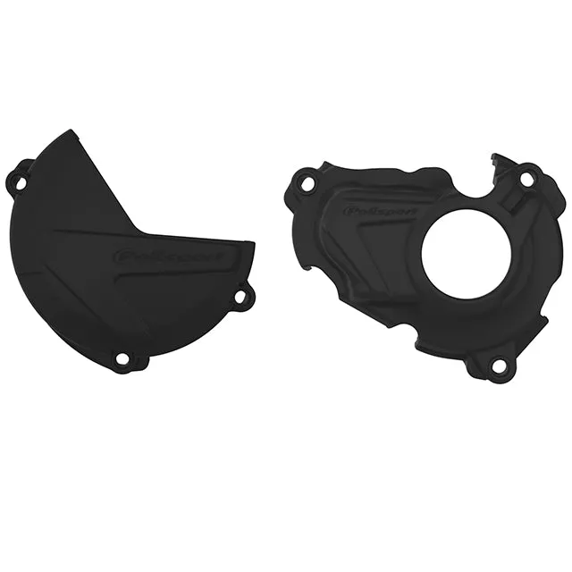 Kit Tapa embrague y encendido YZ250F 19-22 Polisport - negro