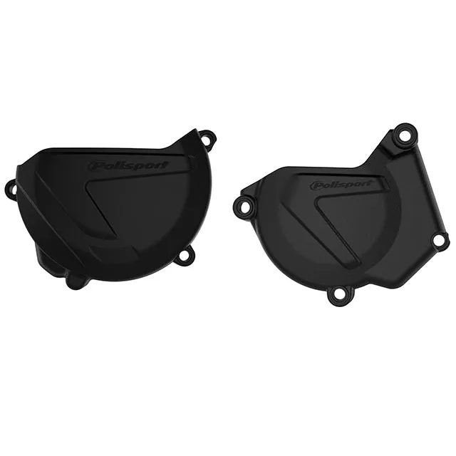 Kit Tapa embrague y encendido YZ250X 16-21 YZ250 05-21 Polisport - negro