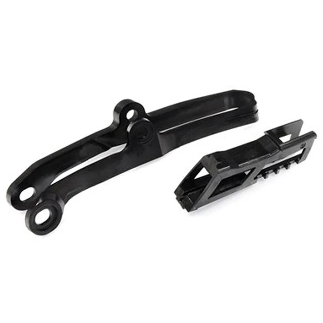 Kit Guia y Patín de cadena Kawasaki KX450F 06-08 KX250F 06-08 Polisport - negro