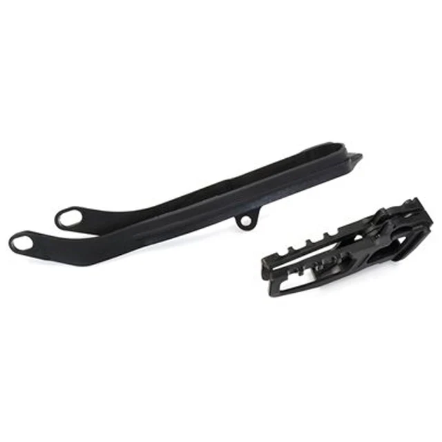 Kit Guia y Patín de cadena Honda CRF450R 03-04 CR125/250 02-04 Polisport - negro