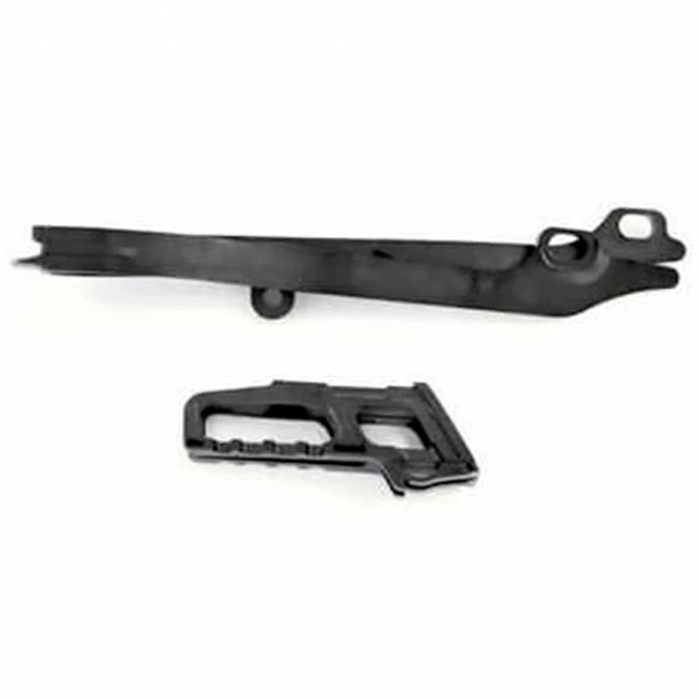 Kit Guia y Patín de cadena Honda CRF450R 11-12 CRF250R 11-13 Polisport - negro