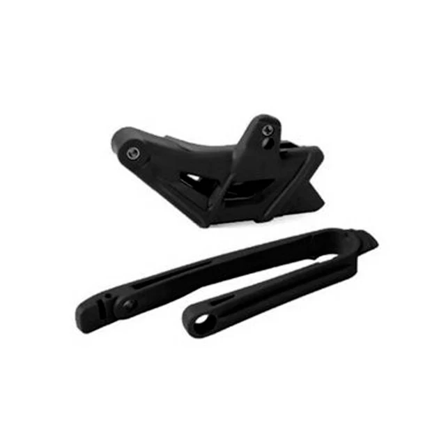 Kit Guia y Patín de cadena SX85 03-14 Polisport - negro