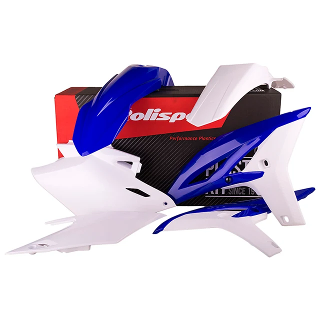 Kit de plásticos WR450F 12-15 Polisport - OEM guardabarros blanco
