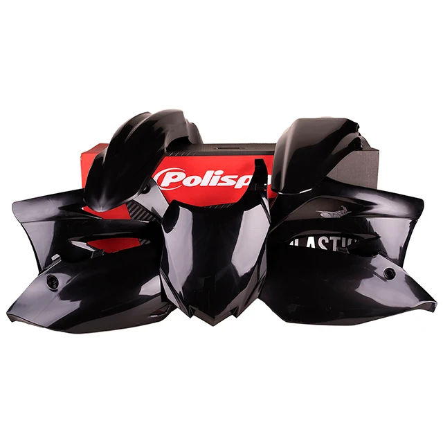 Kit de plásticos KX450F 13-15 Polisport - negro