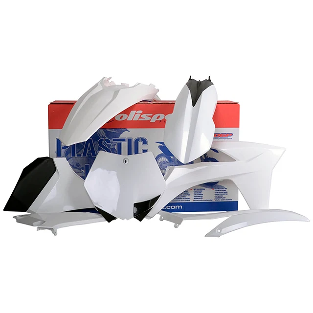 Kit de plásticos KTM SX-F 11-12 SX/XC 12-12 Polisport - blanco