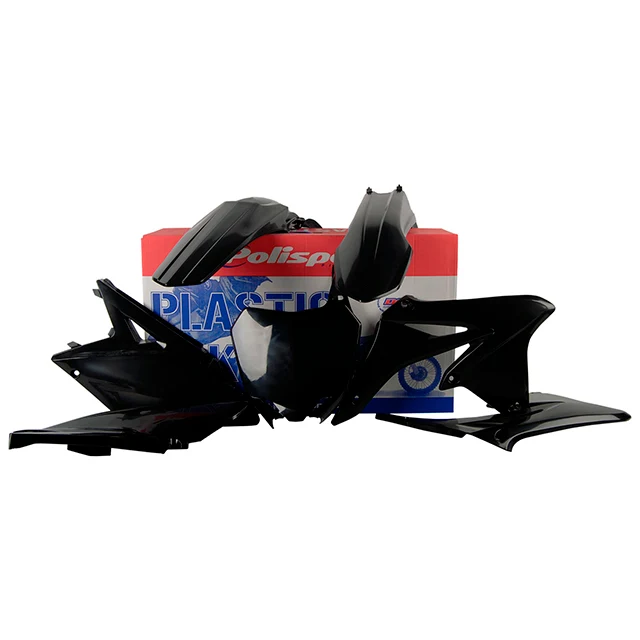 Kit de plásticos RMZ250 10-18 Polisport - negro