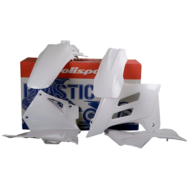 Kit de plásticos EC125/EC-E125/EC200/EC-E200/EC250/EC-E250/EC300/EC-E300/EC450/EC-E450 05-06 Polisport - blanco