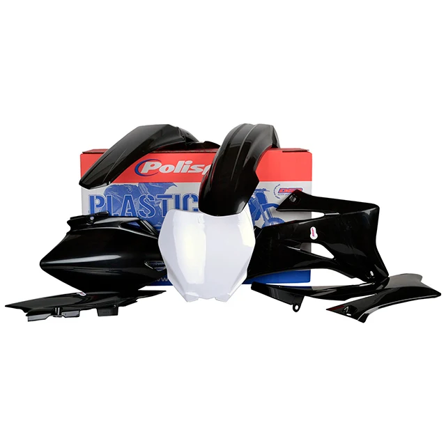 Kit de plásticos Yamaha YZ250F YZ450F 06-09 Polisport - negro