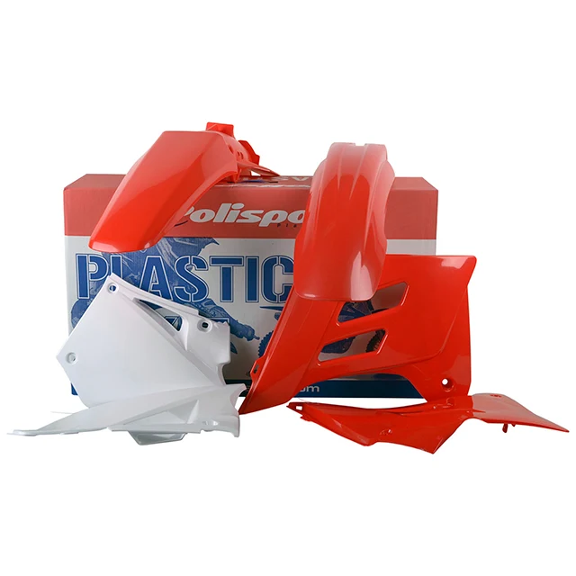 Kit de plásticos EC125/EC-E125/EC200/EC-E200/EC250/EC-E250/EC300/EC-E300/EC450/EC-E450 05-06 Polisport rojo-blanco