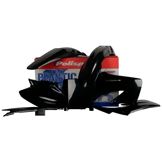 Kit de plásticos Honda CR125R/CR250R 04-07 Polisport - negro
