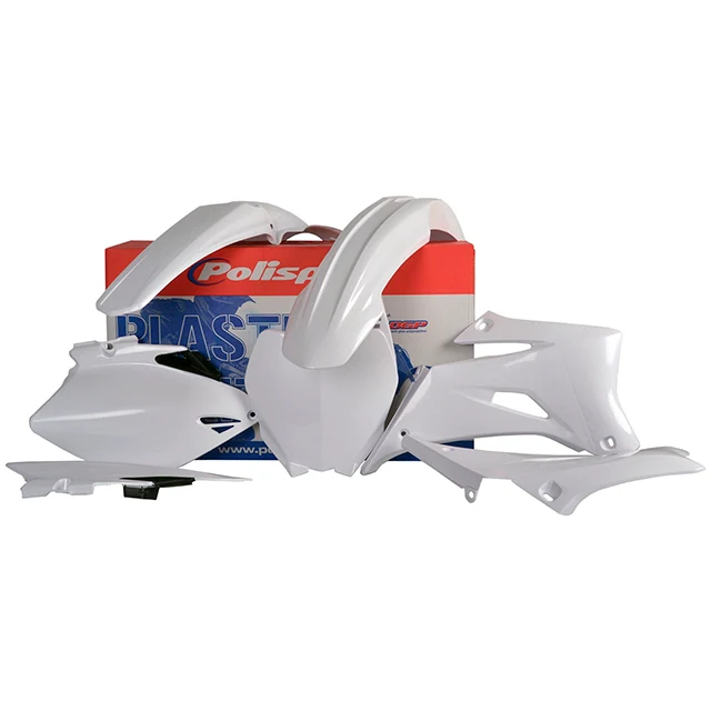 Kit de plásticos Yamaha YZ250F YZ450F 06-09 Polisport - blanco