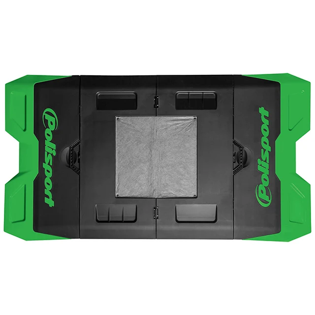 Alfombra plastica Polisport verde 05 - negro